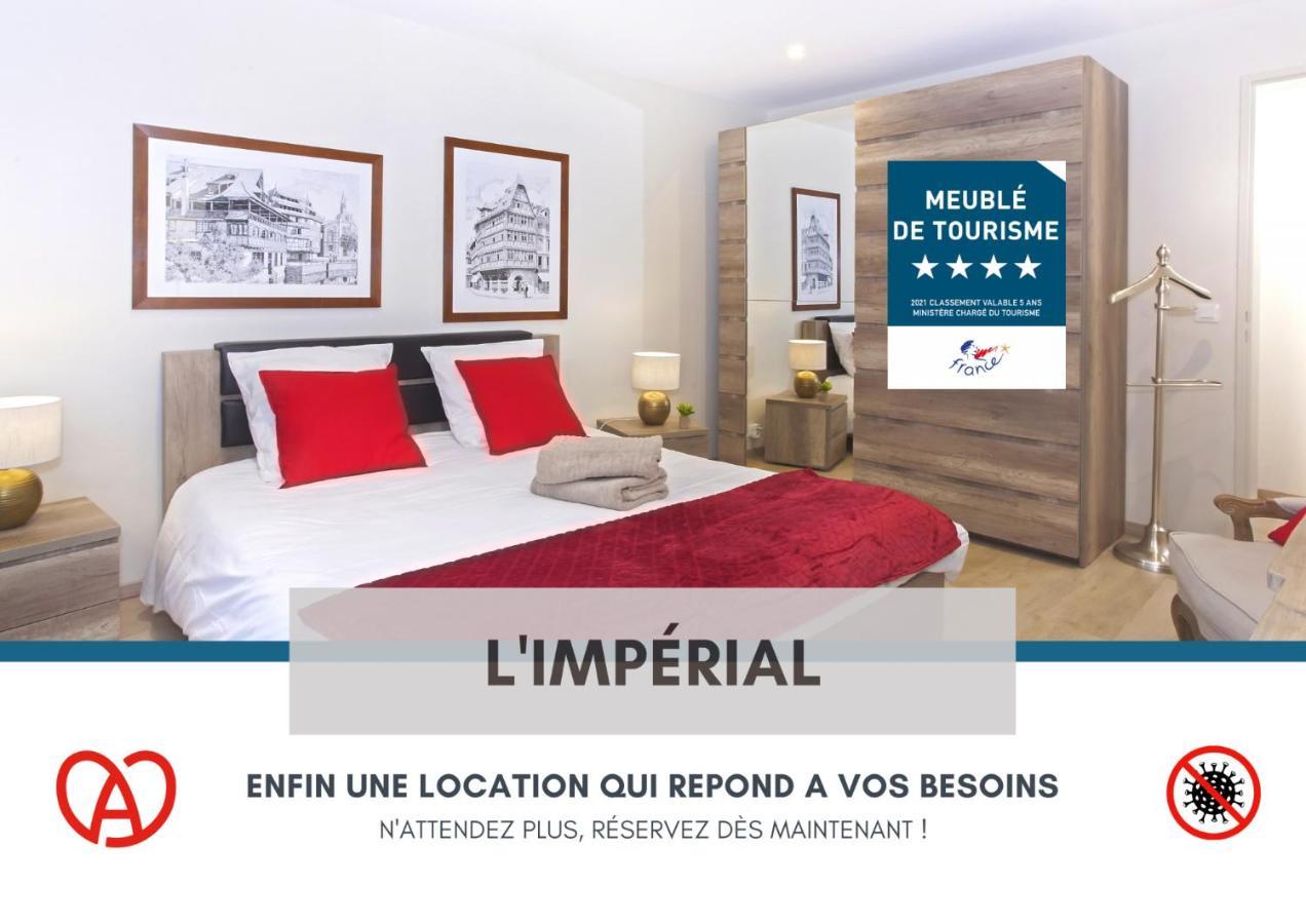 Centre - L'Imperial - Parking Leilighet Saverne Eksteriør bilde